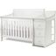 Sorelle Princeton Elite Panel Crib And Changer In White