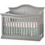 Sorelle Providence 4-In-1 Crib In Stone Gray