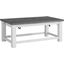 Space Saver Solid Wood Lift Top Coffee Table In White Stand And Grey