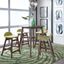 Space Savers Counter Height Dining Set w/ Green Stools
