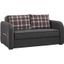 Speedy Upholstered Convertible Loveseat with Storage In Gray SPY-CGY-LS