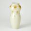 Spots Vase In White With Taupe Spots