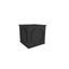 Sprout Cubic 10.2 Inch Fiber Stone Cube Planter In Black