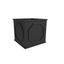 Sprout Cubic 15 Inch Fiber Stone Cube Planter In Black