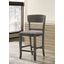 Stacie Counter Height Chair Set of 2 In Gray