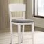Stacie Counter Height Chair Set of 2 In White and Gray