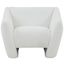 Stefanie Modern Accent Chair In White