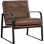 Sterling Lounge Chair In Missouri Mahogany Leather