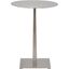 Stiletto Side Table With Metal In Antique Silver