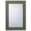 Structure Grey Rectangle Mirror