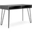 Strumford Charcoal And Black 48 Inch Desk