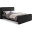 Stylus Boucle Fabric Full Bed In Black