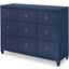 Summerland Inkwell Blue Finish Dresser 1162-1200