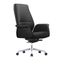 Summit Series Office Chair In Black Leather