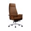 Summit Series Tall Office Chair In Dark Brown Leather