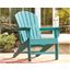 Sundown Treasure Turquoise Outdoor Adirondack Chair