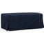 Newport Slipcover For 44 Inch Wide Ottoman In Navy Blue