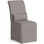 Sunset Trading Newport Slipcovered Dining Chair Stain Resistant Performance Fabric Gray