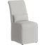 Sunset Trading Newport Slipcovered Dining Chair Stain Resistant Performance Fabric White