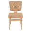 Susanne Woven Dining Chair Set of 2 In Natural