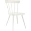 Sutter Wood Dining Side Chair In White