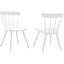 Sutter Wood Dining Side Chair Set of 2 In White