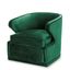 Swivel Chair Dorset Roche Green Velvet