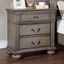 Syracuse Night Stand In Gray