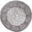 T3502-32 Round Coffee Table In Silver