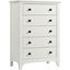 Tahoe Youth Seashell 5 Drawer Chest