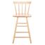 Tally Wood Counter Stool in Natural