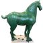 Tang Dynasty Large Horse In Green