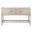 Tate 2Drw 2 Door Console Table in Greige