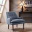 Taylor Mid-Century Accent Chair In Blue