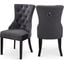 Tealford Grey Velvet Dining Chair Set of 2