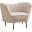 Thanet Cream Velvet Chair