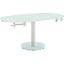 Thao White Matte Extendable Dining Table