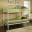 Thomas White Twin Over Twin Metal Bunk Bed