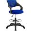 Thrive Blue Mesh Drafting Chair EEI-3040-BLU