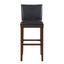 Tiffany KD Bar Chair Set of 2 In Black