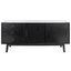 Tomas Mid-Century Media Stand In Black