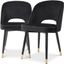 Torelesse Black Dining Chair Set of 2