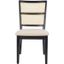 Toril Dining Chair in Black and White