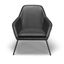 Tosca Lounge Chair In Black