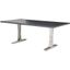 Toulouse Oxidized Grey Wood Dining Table HGSR321