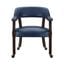 Tournament Navy Blue Poker Table Chair