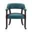 Tournament Teal Poker Table Chair