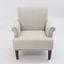 Traditional Arm Chair In Light Brown