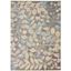 Tranquil Grey And Beige 4 X 6 Area Rug