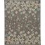 Tranquil Grey And Beige 8 X 10 Area Rug